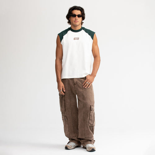 Interlude SL Raglan Tee - Pine Green TRUE
