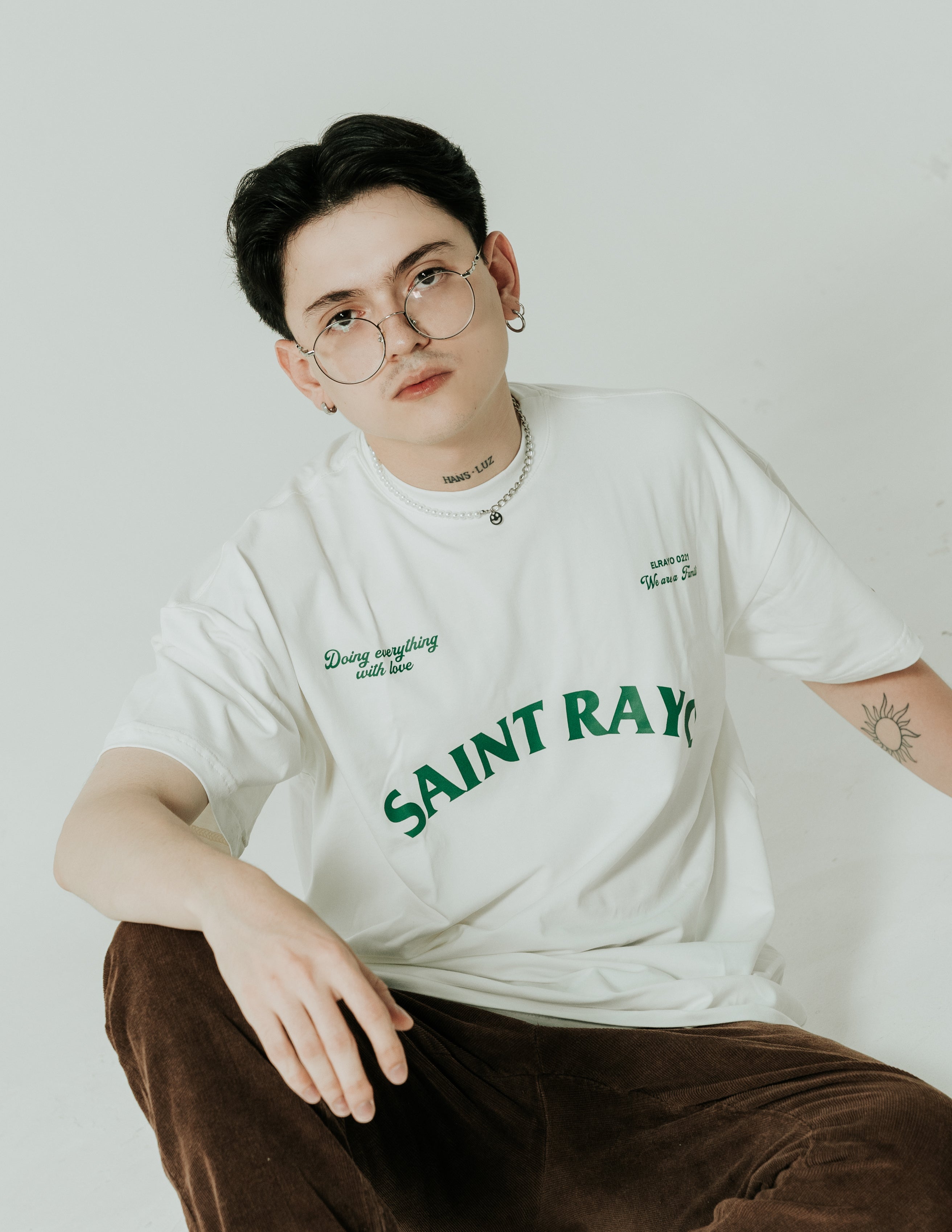 CAMISETA  SAINT RAYO BEIGE ELRAYO