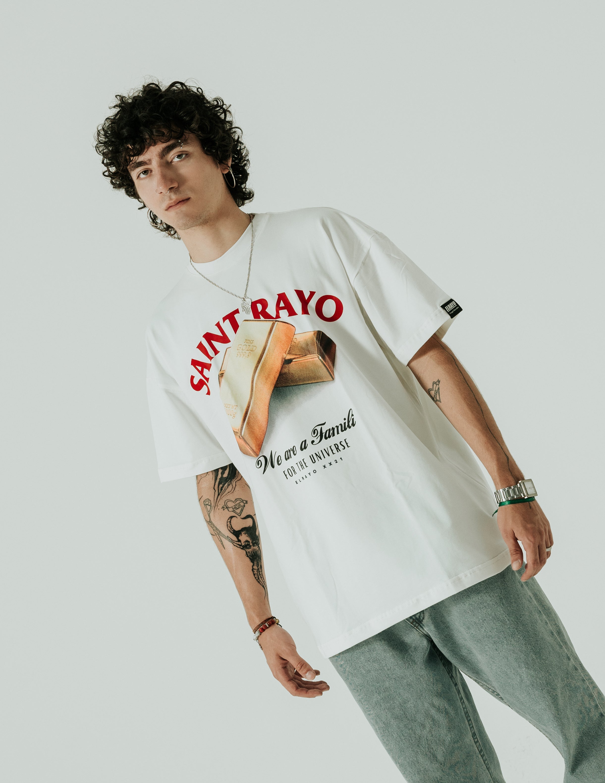 CAMISETA  SAINT RAYO GOLD INGOT ELRAYO