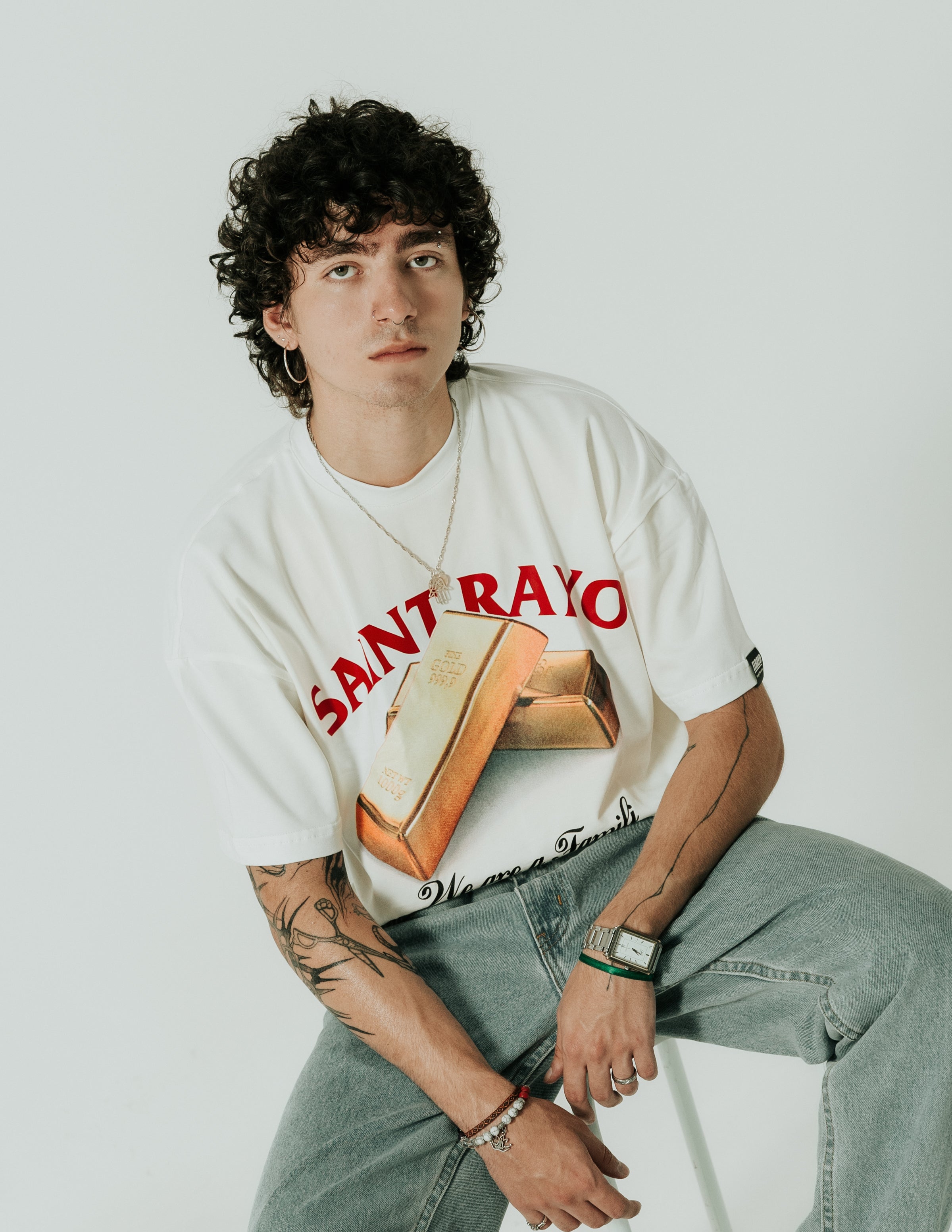 CAMISETA  SAINT RAYO GOLD INGOT ELRAYO