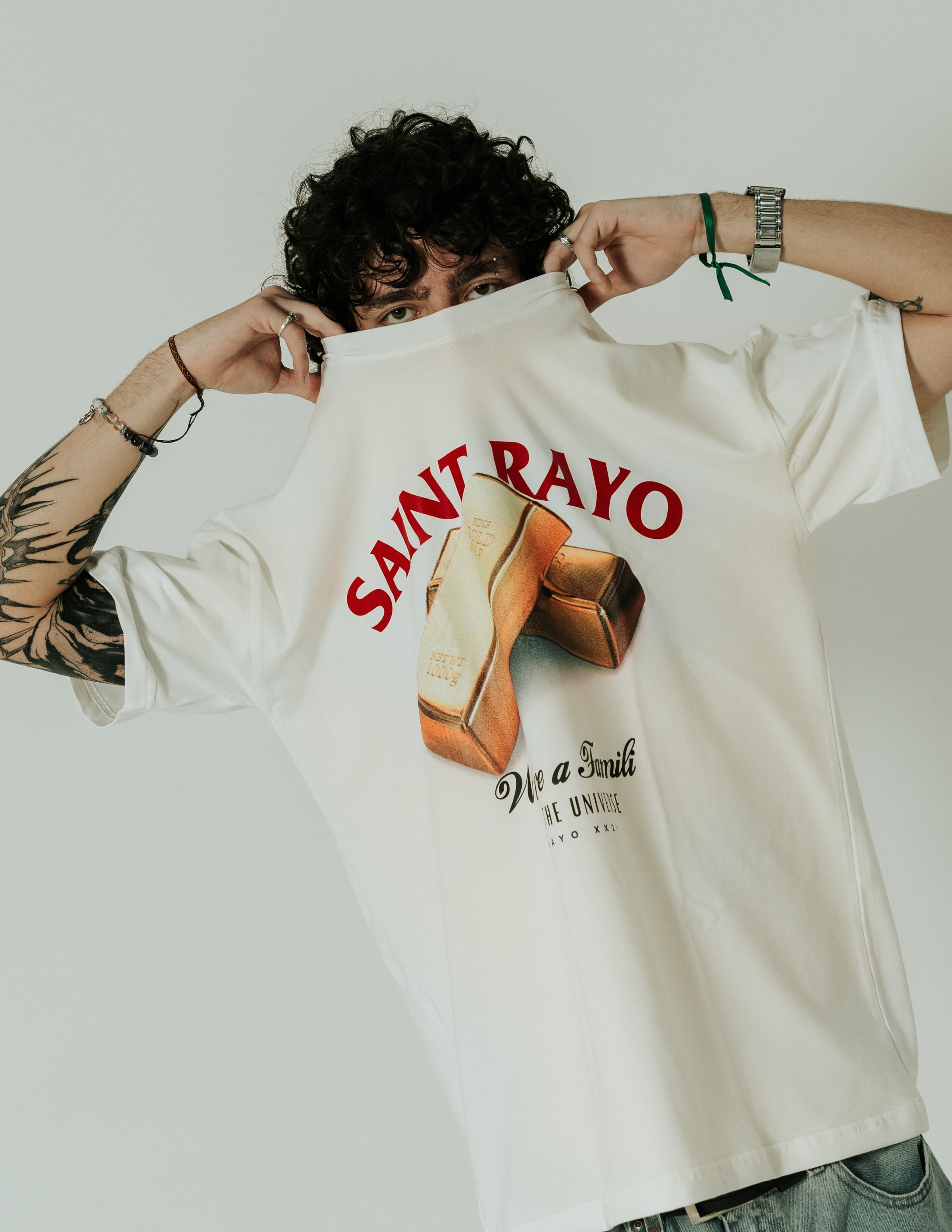 CAMISETA  SAINT RAYO GOLD INGOT ELRAYO