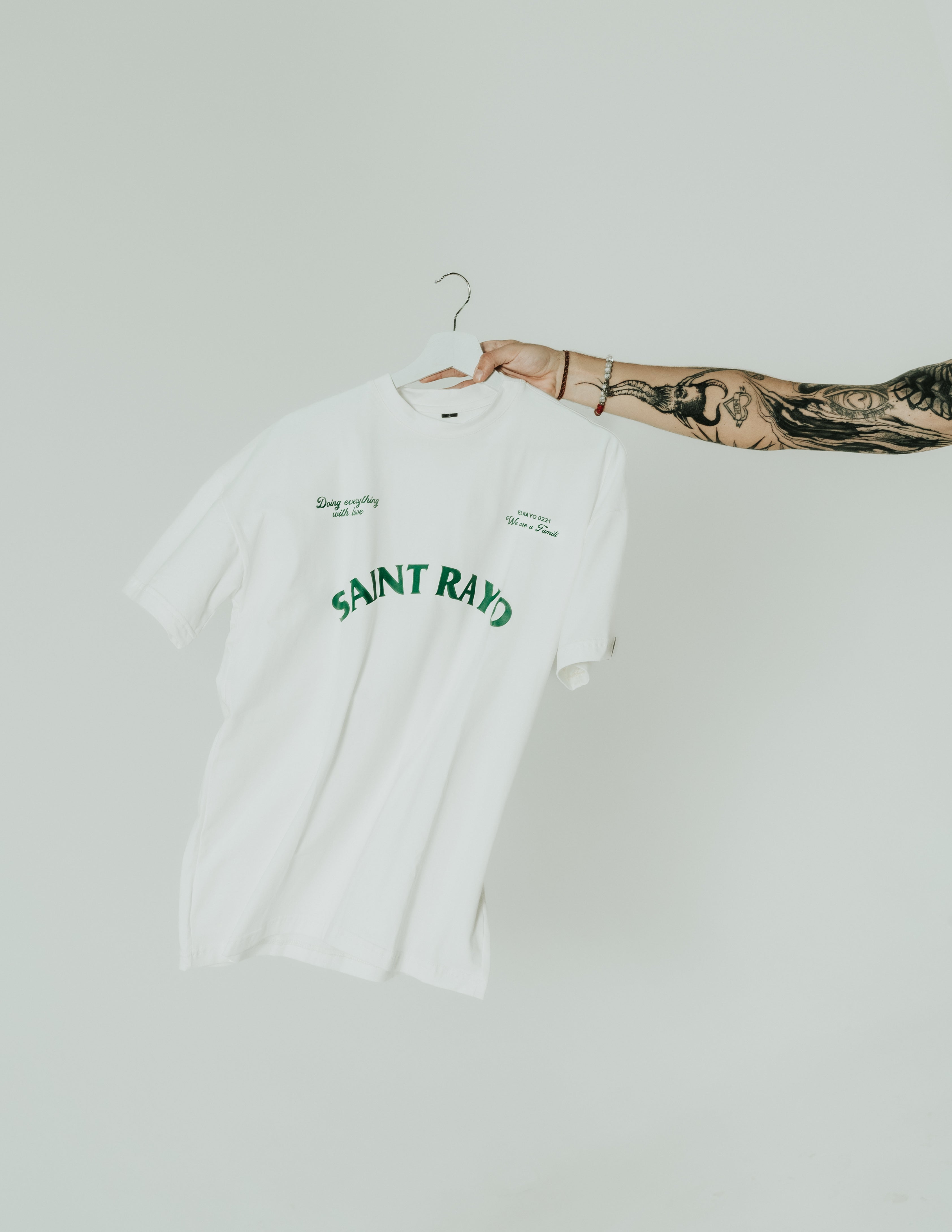 CAMISETA  SAINT RAYO BEIGE ELRAYO