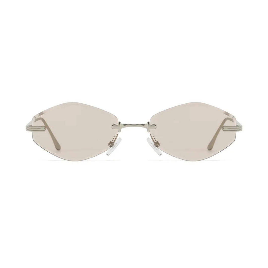 PIXXIESX MAXDE CHAMPAGNE SILVER PIXXIESX SUNGLASSES
