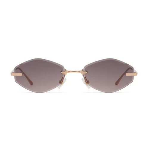 PIXXIESX MAXDE GRAY GOLD ROSE PIXXIESX SUNGLASSES