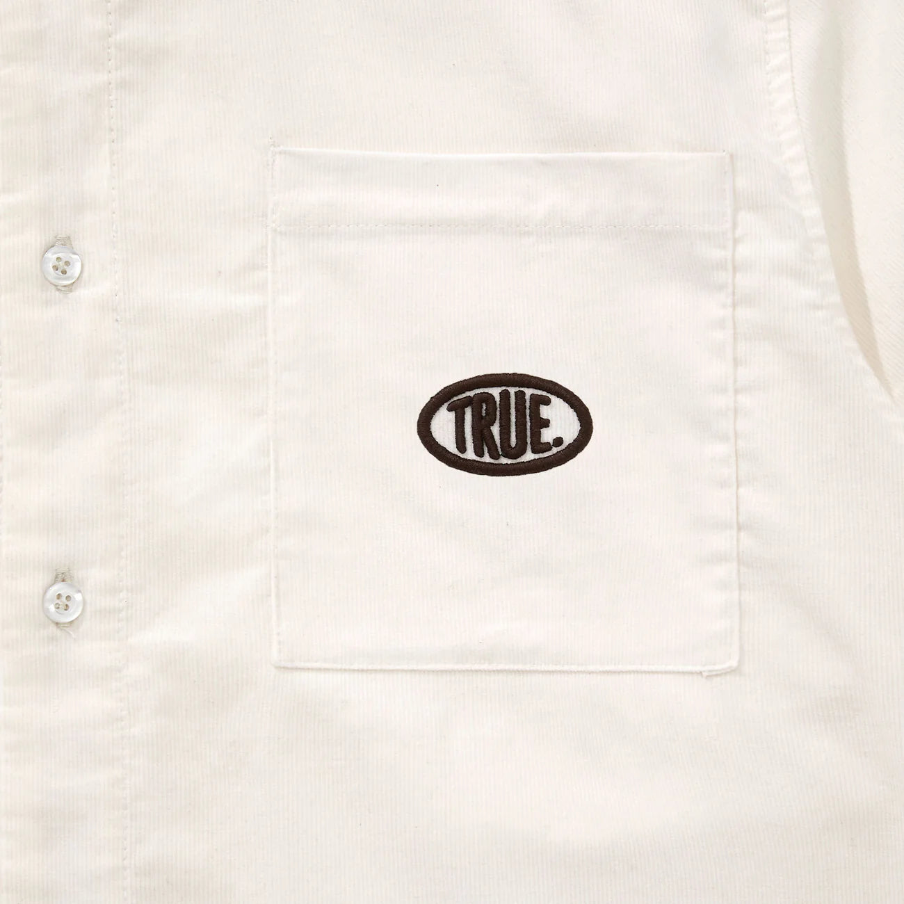 Midnight Corduroy Shirt - Cream