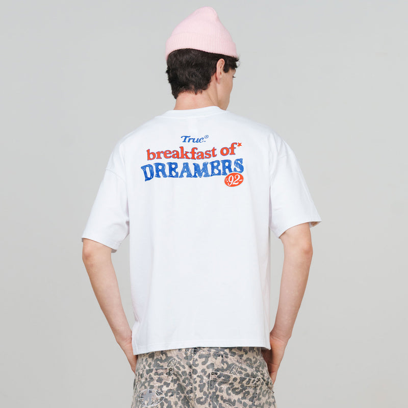 My Cereal Boxy Tee - White Precio habitual