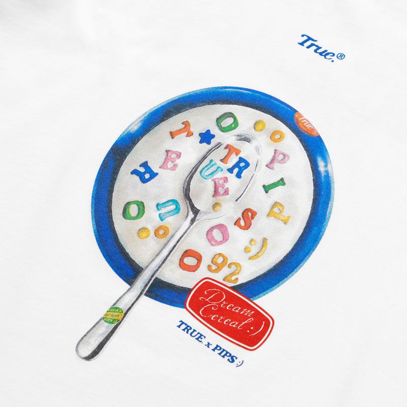 My Cereal Boxy Tee - White Precio habitual