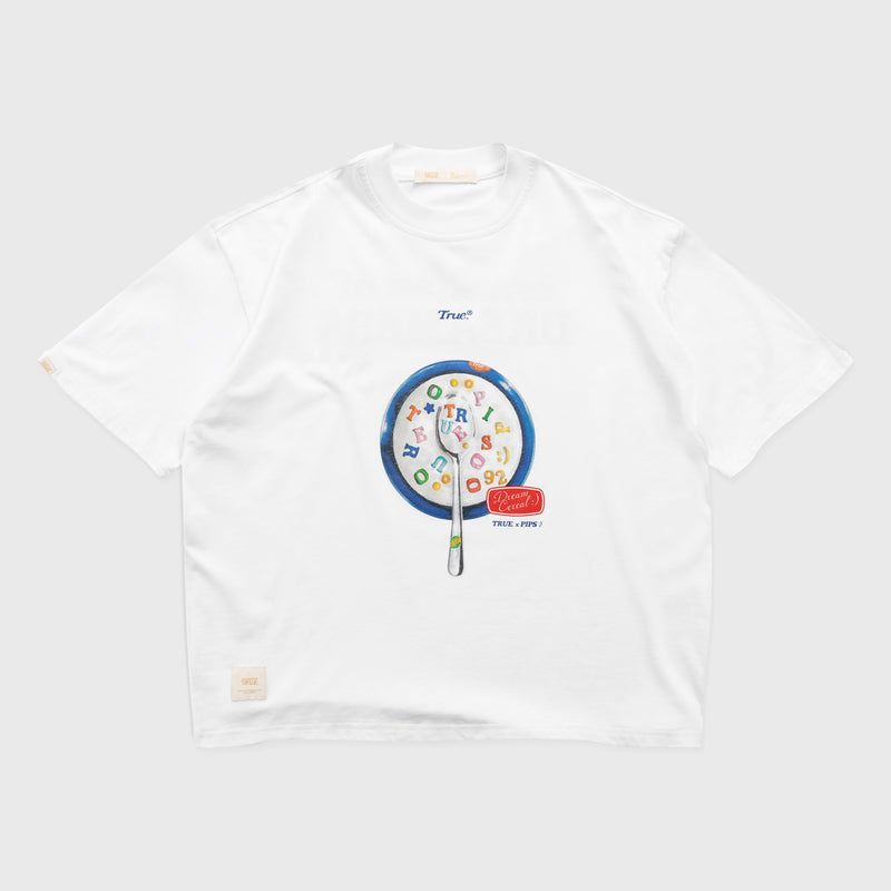My Cereal Boxy Tee - White Precio habitual