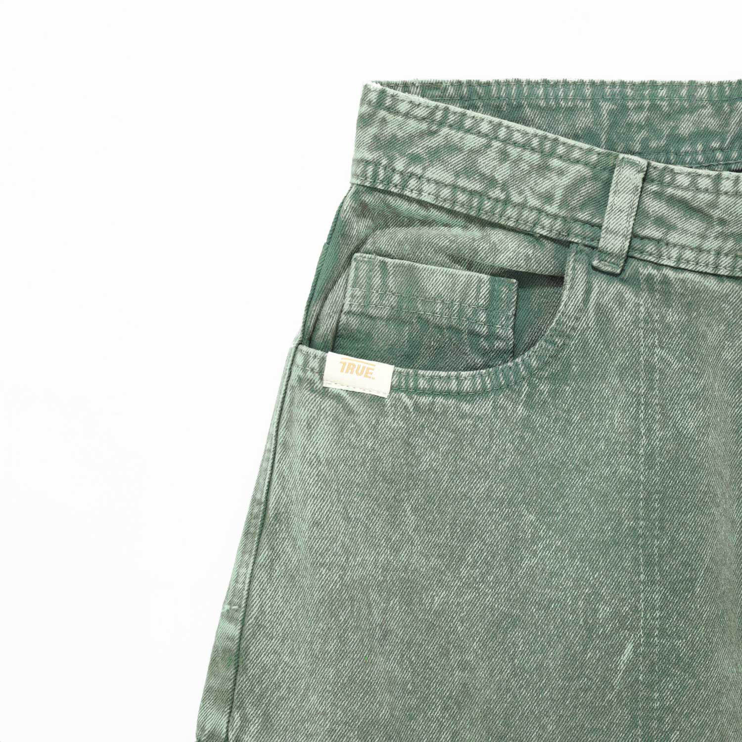 Pantalón Cargo Multi-Pocket - Lavado Verde