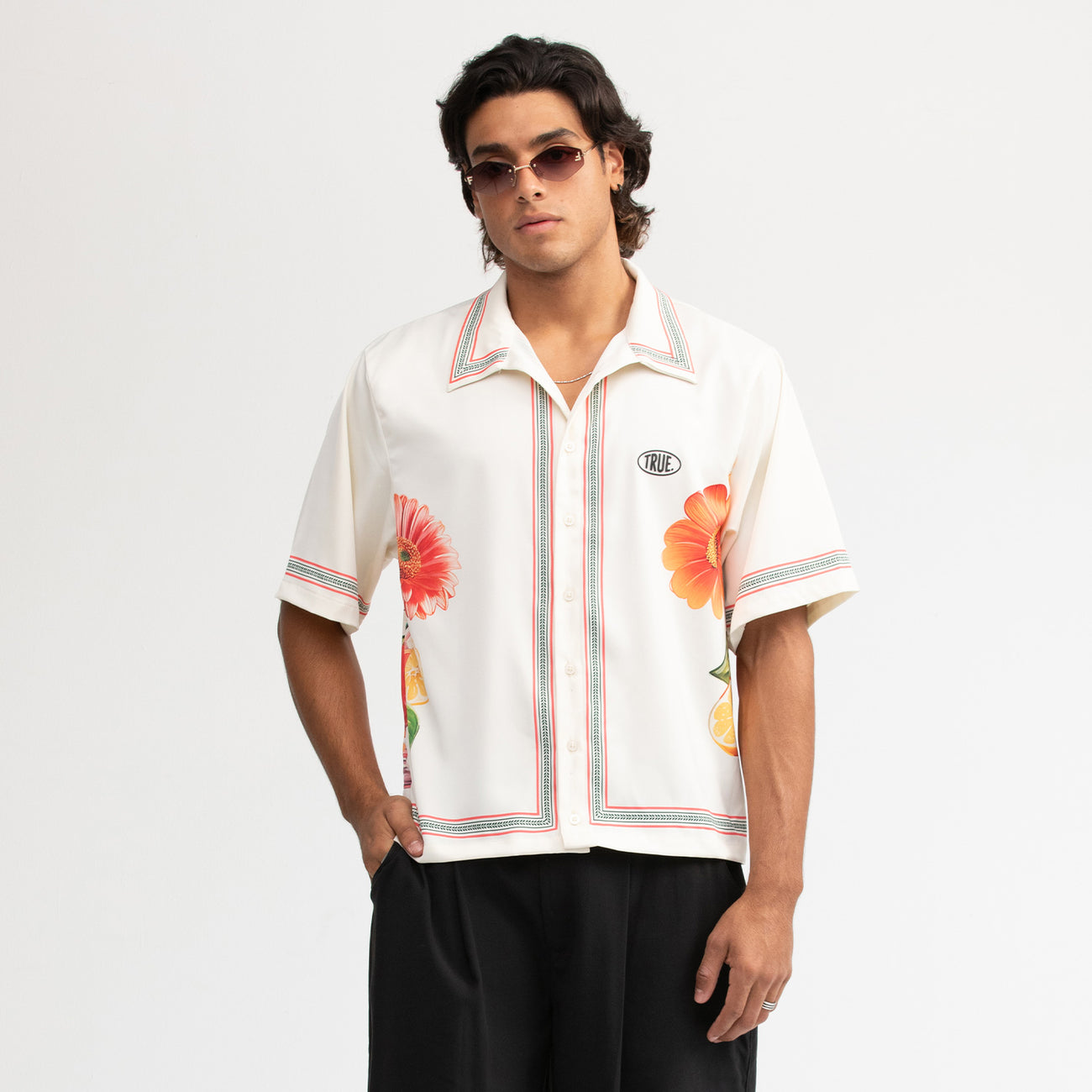 Paraíso Resort Shirt - Cream TRUE