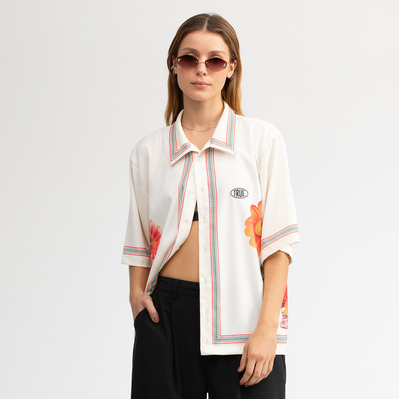 Paraíso Resort Shirt - Cream TRUE