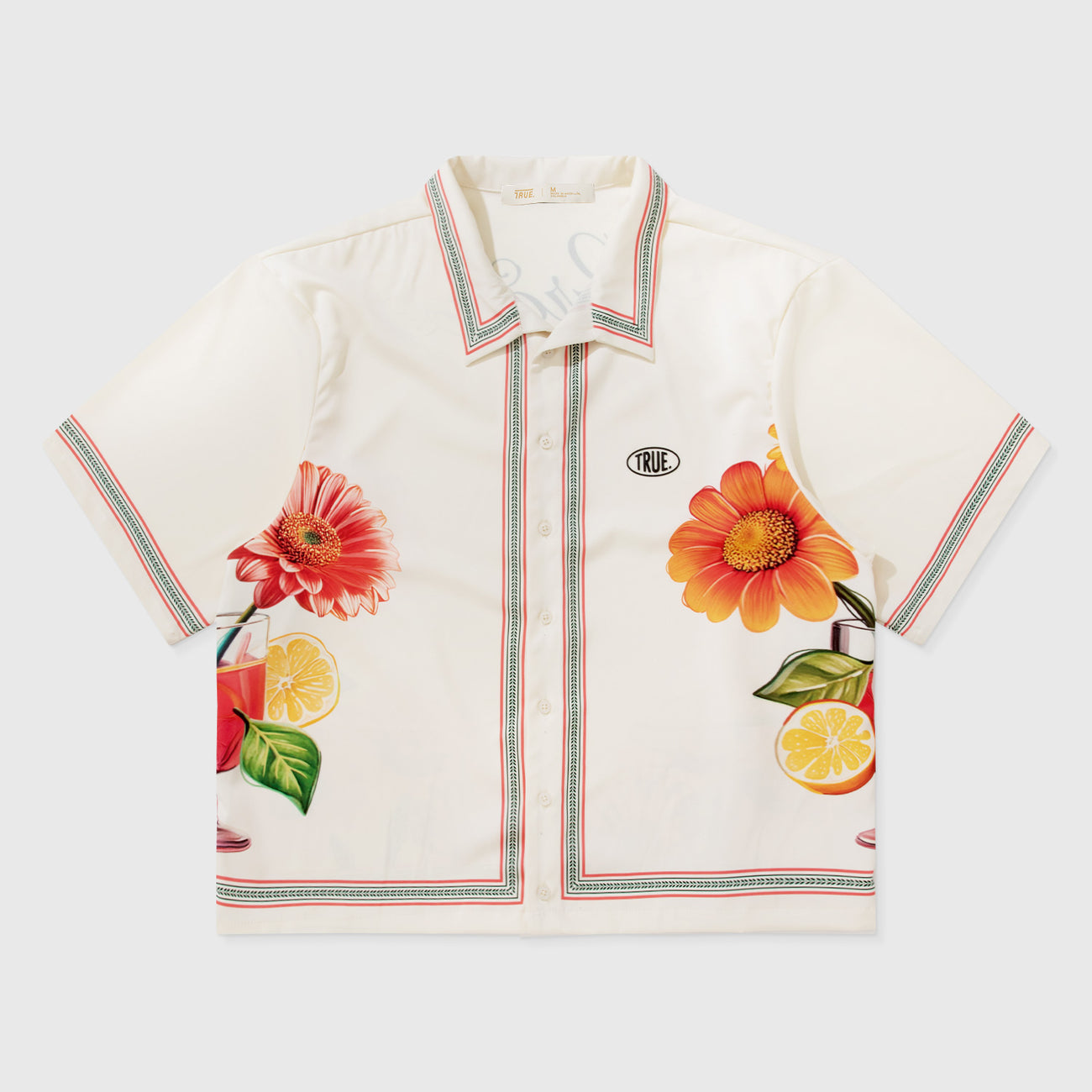 Paraíso Resort Shirt - Cream TRUE