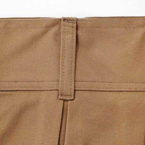 Pleated Mini Skirt - Khaki TRUE