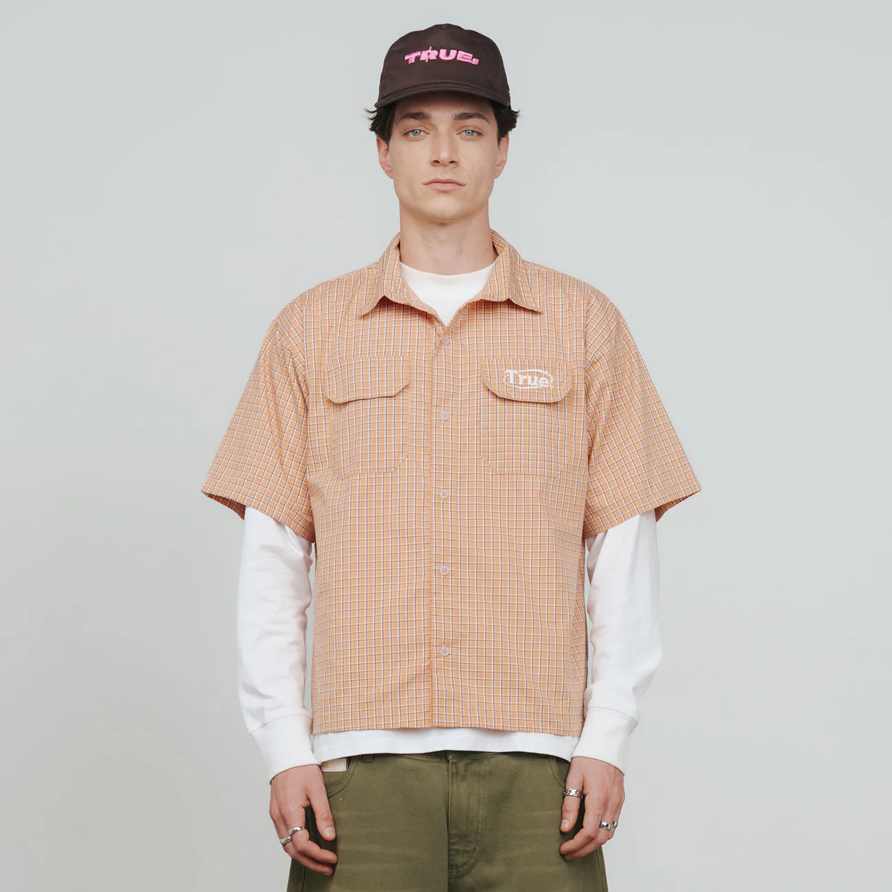 Prelude Button-Up Shirt - Terracota TRUE