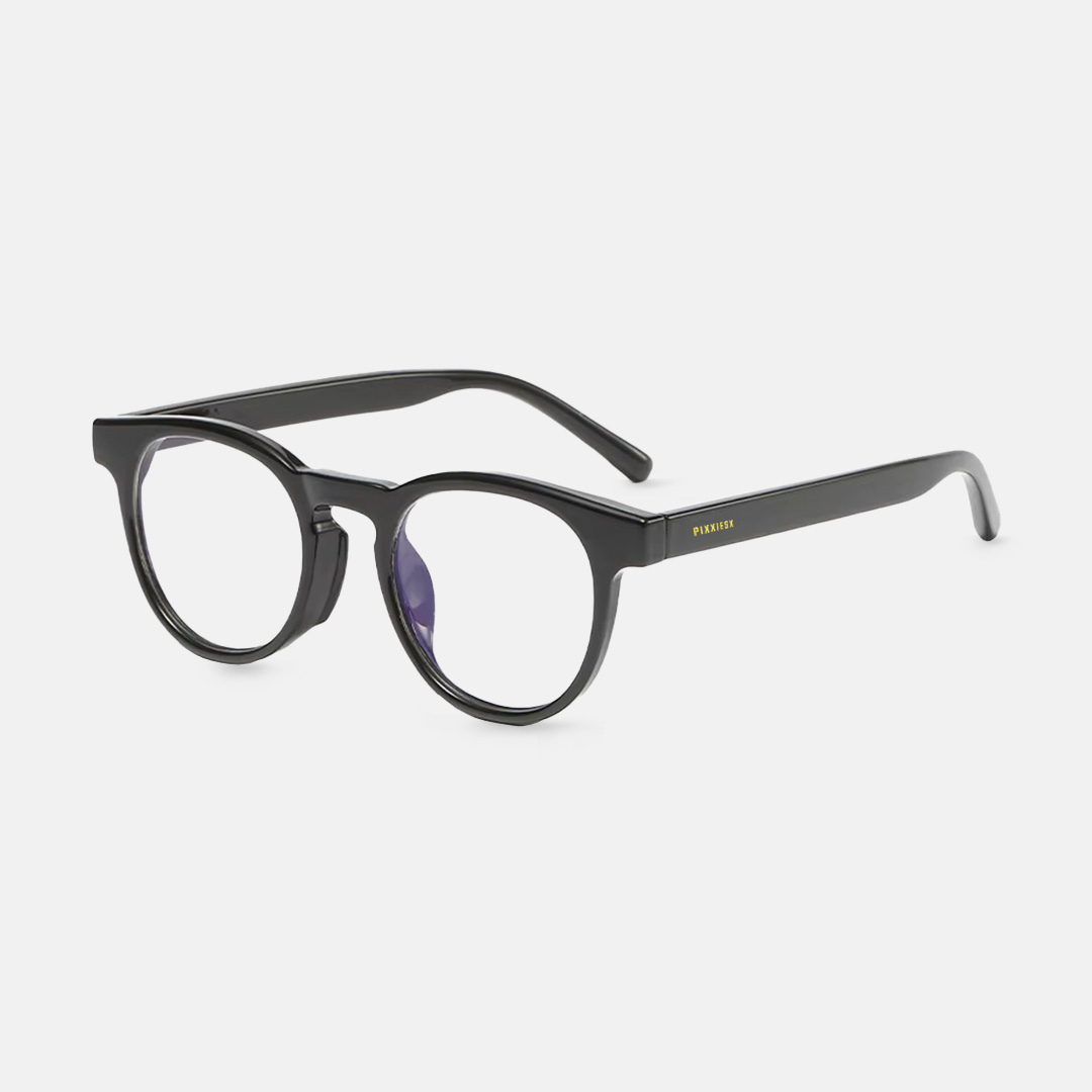 PIXXIESX SQUERD BLACK BLUE LIGHT PIXXIESX SUNGLASSES