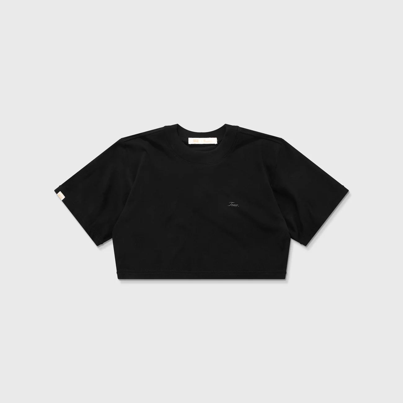 Signature Crop Top - Black TRUE