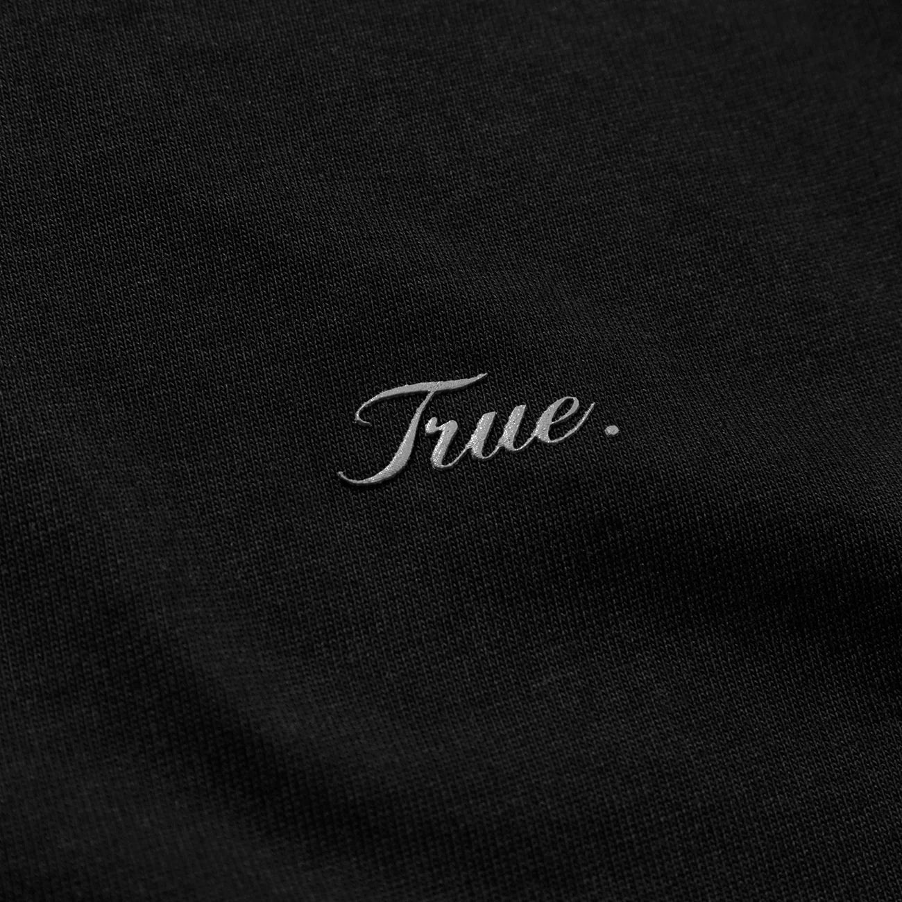 Signature Crop Top - Black TRUE