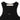 Signature Ribbed Crop Tank - Black