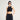 Signature Ribbed Crop Tank - Black