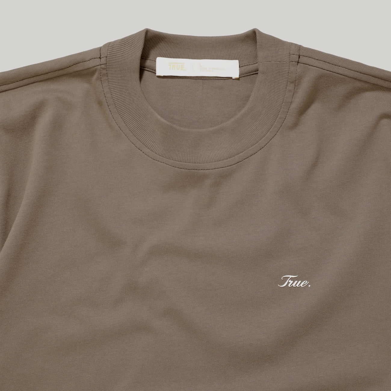 Signature T-Shirt - Light Brown TRUE