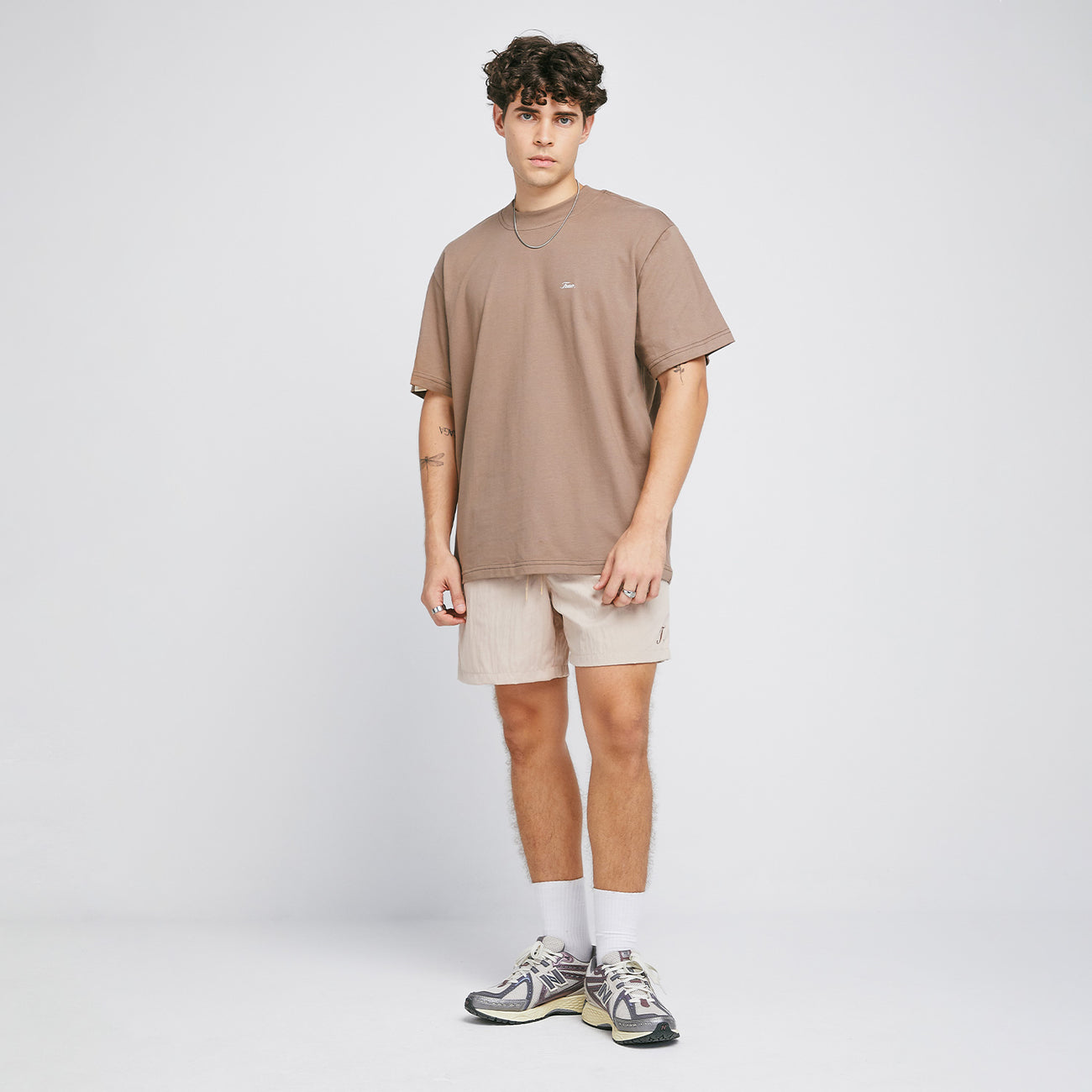 Signature T-Shirt - Light Brown TRUE