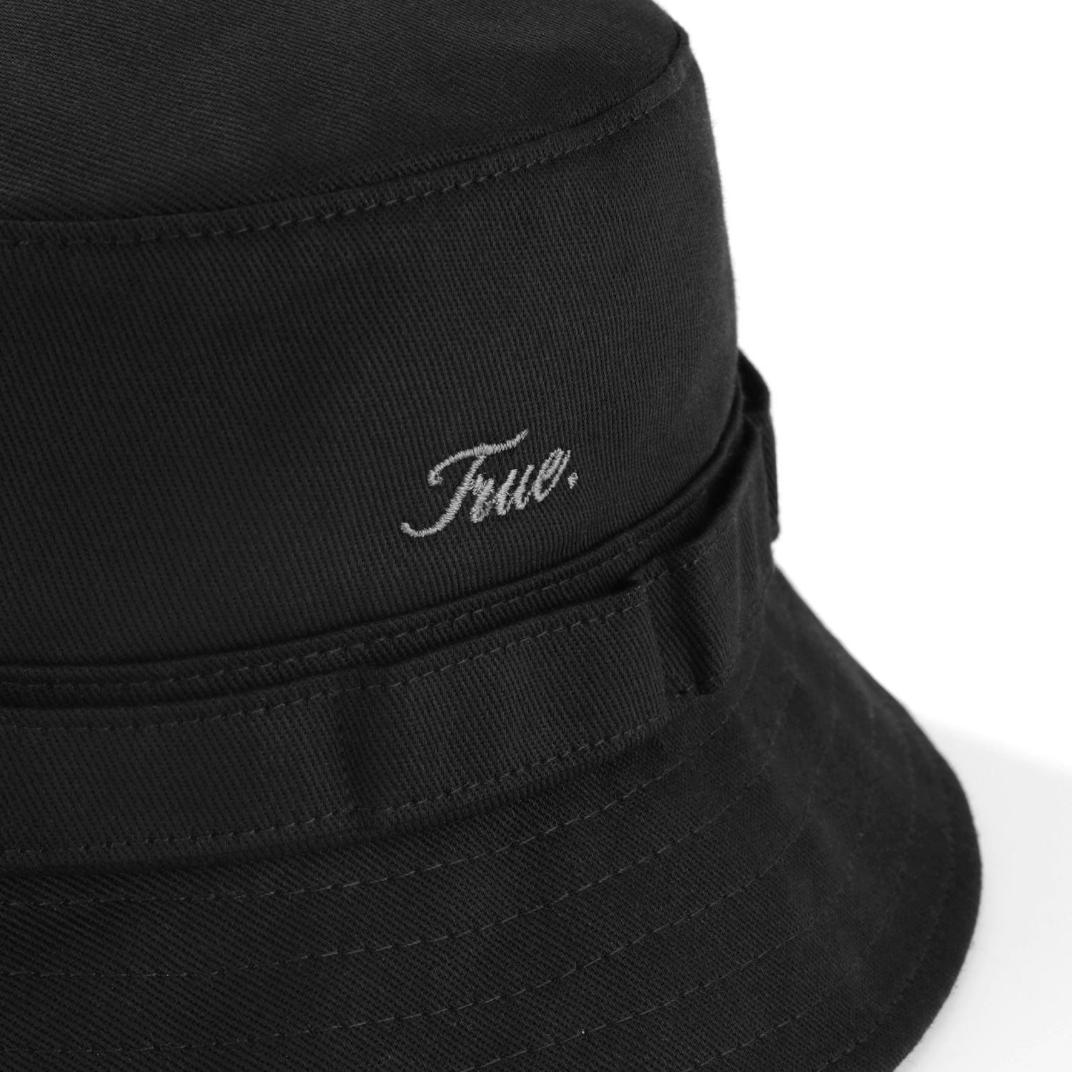 True Signature Bucket Hat - Black TRUE
