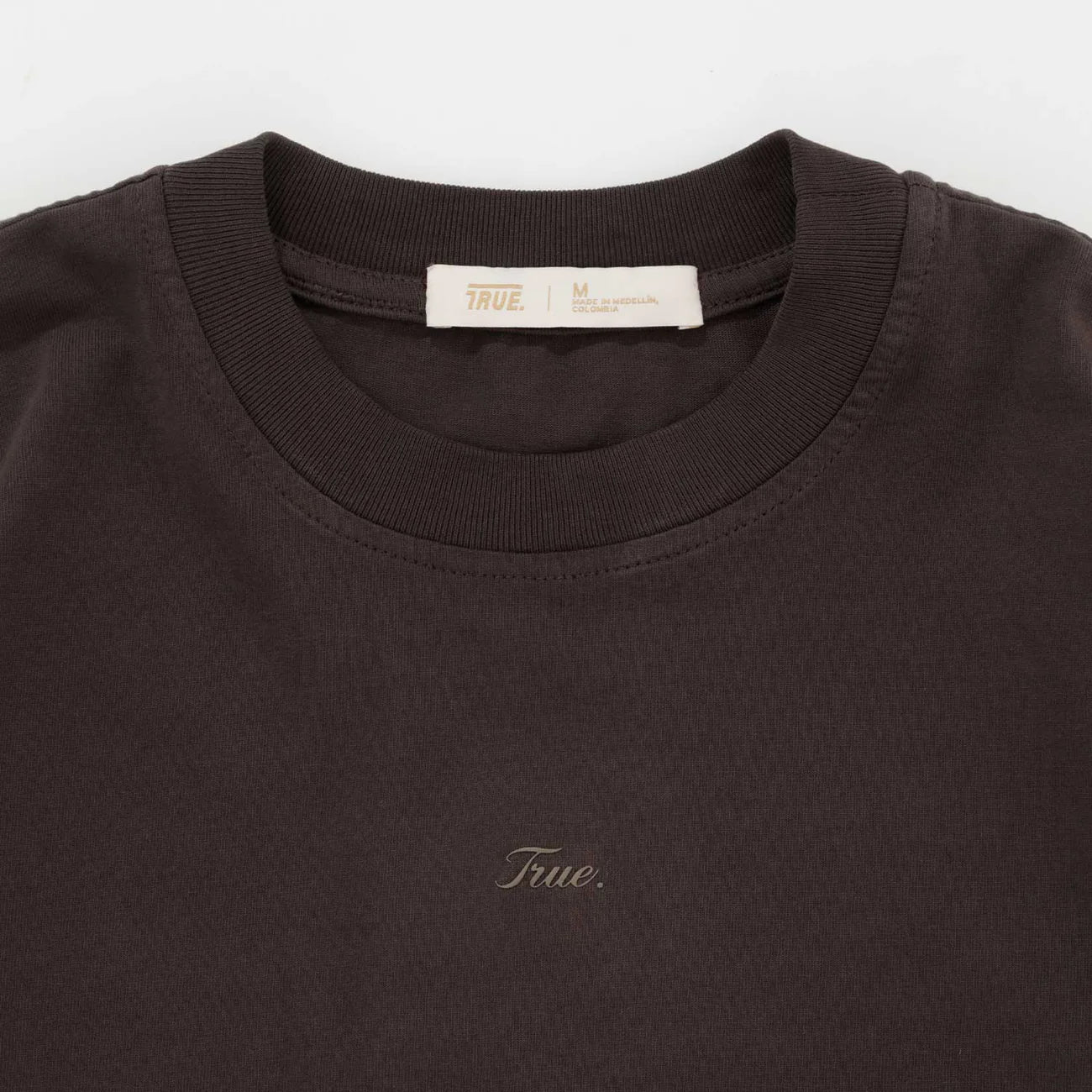 Signature Crop Top - Brown TRUE