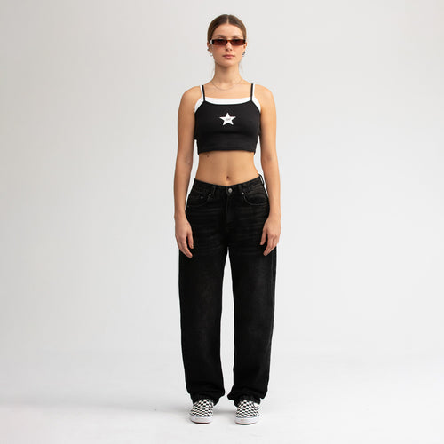 Signature Jeans - Black PIXXIESX SUNGLASSES