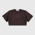 Signature Crop Top - Brown TRUE