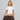 Slim Ribbed Fitted Tee - White