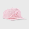 Star Washed Golfer Cap - Pink