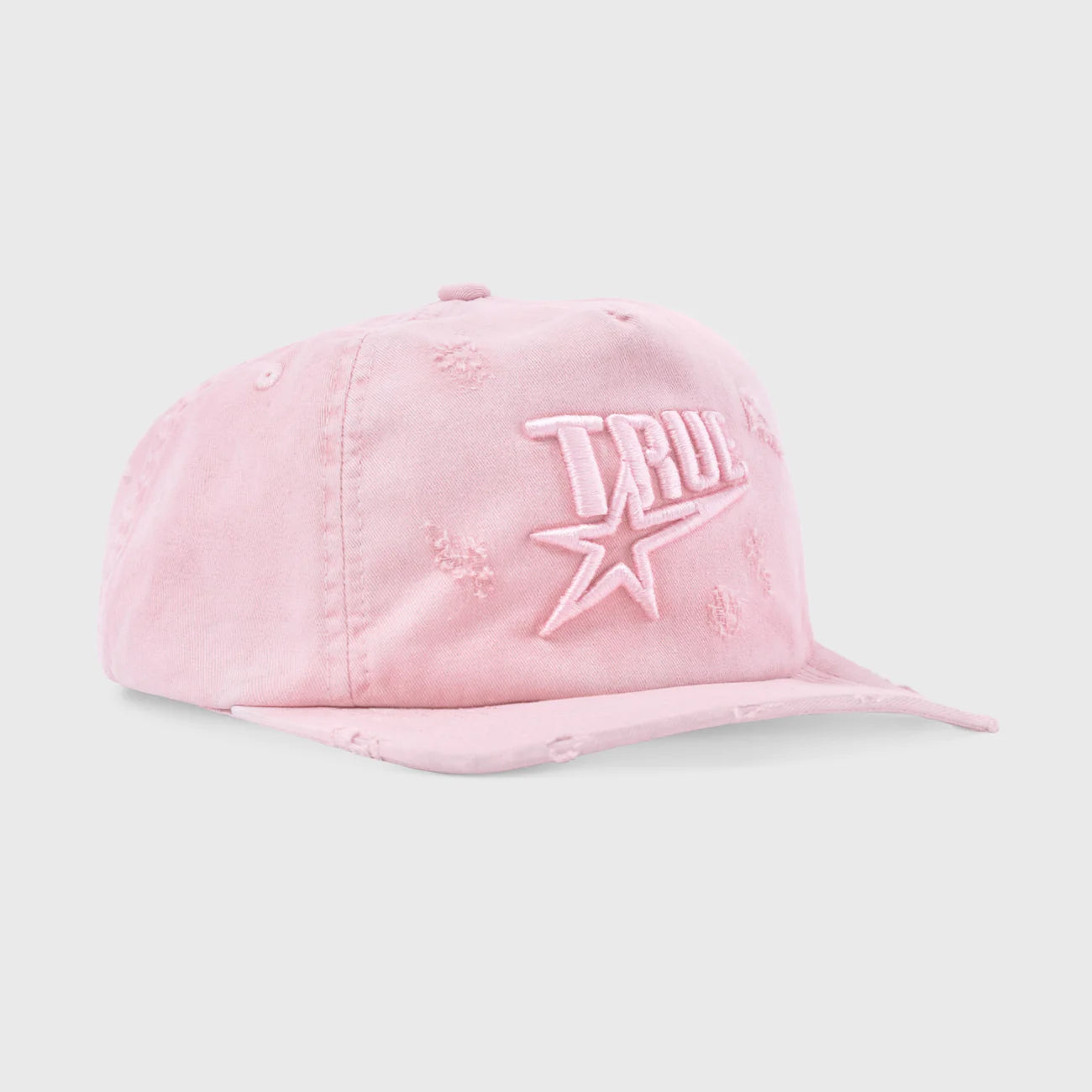 Star Washed Golfer Cap - Pink