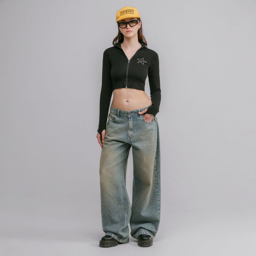 Starry Night Jeans - Blue TRUE