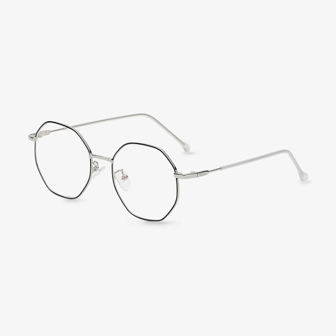PIXXIESX TULUM SILVER BLACK BLUE LIGHT PIXXIESX SUNGLASSES