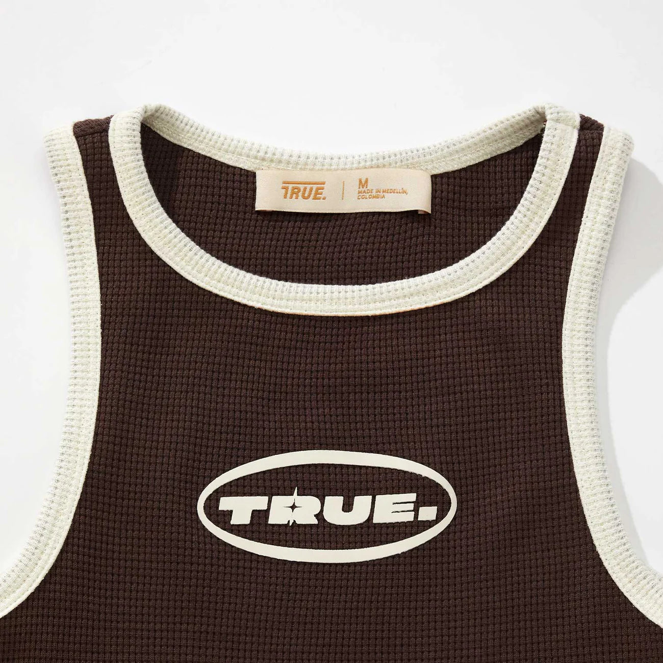 Textured Tank Top - Brown TRUE
