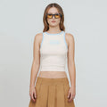 Textured Tank Top - Cream TRUE