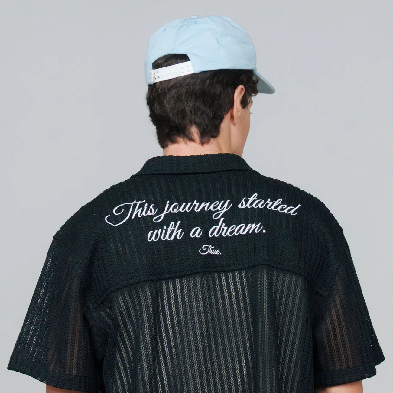 True Way Golfer Cap - Baby Blue