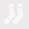 True Ribbed Socks - Cream TRUE