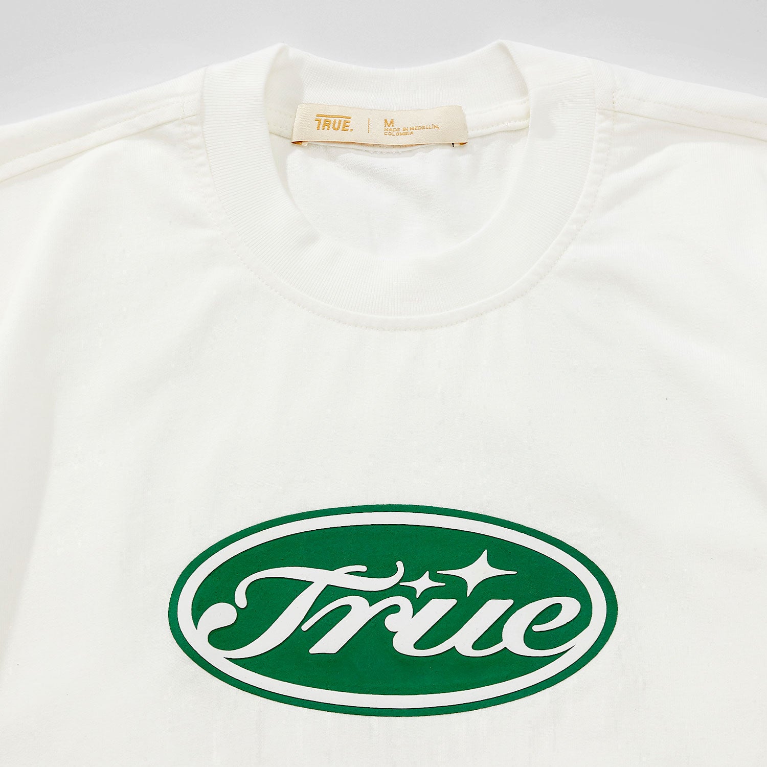 True Stamp T-Shirt - White TRUE