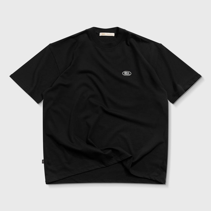 True Uniform Oversized T-Shirt - Black