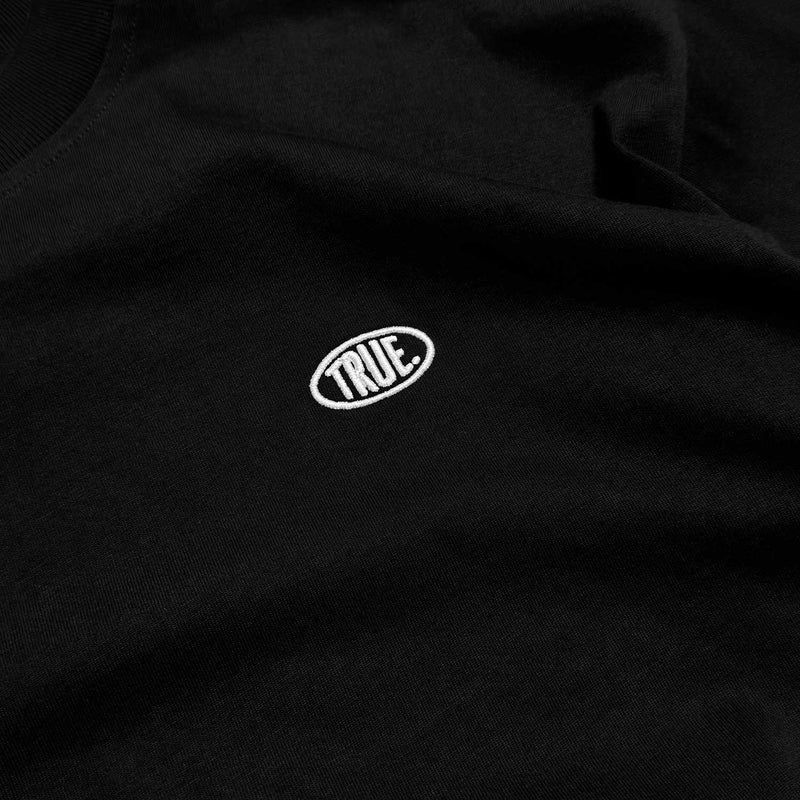 True Uniform Oversized T-Shirt - Black