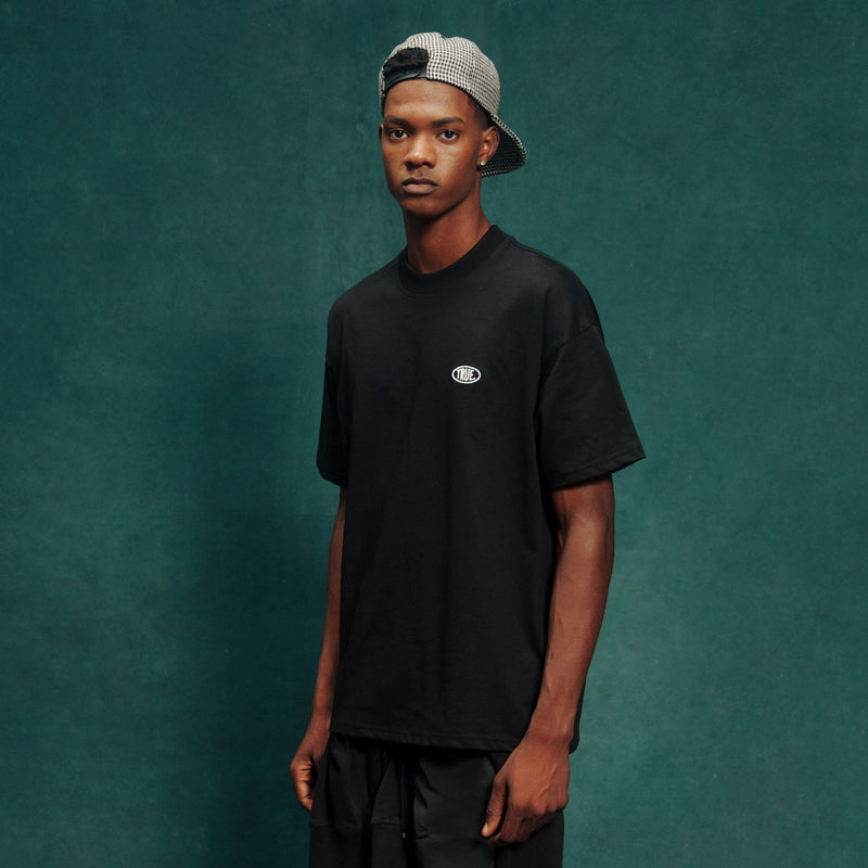 True Uniform Oversized T-Shirt - Black