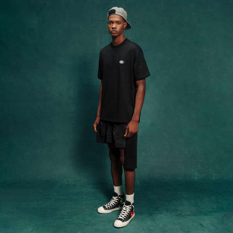 True Uniform Oversized T-Shirt - Black