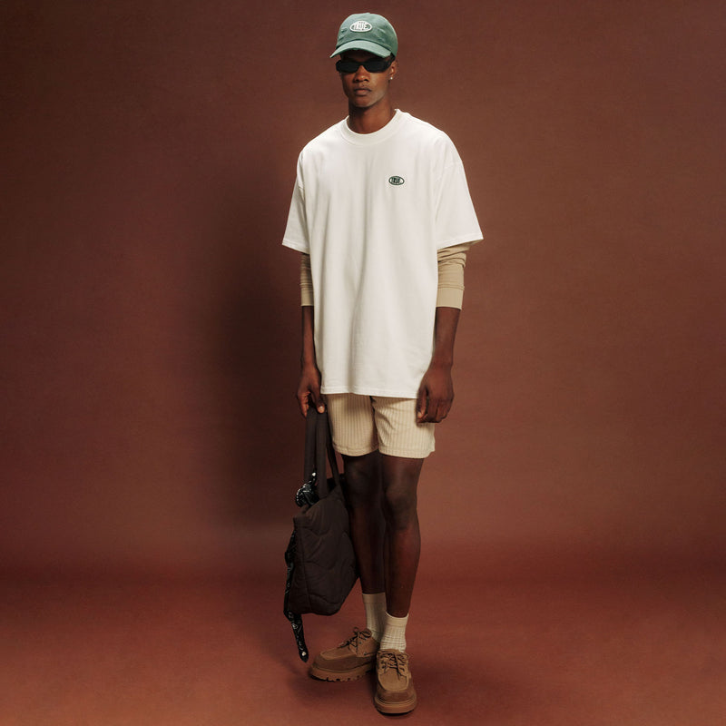 True Uniform Oversized T-Shirt - Cream
