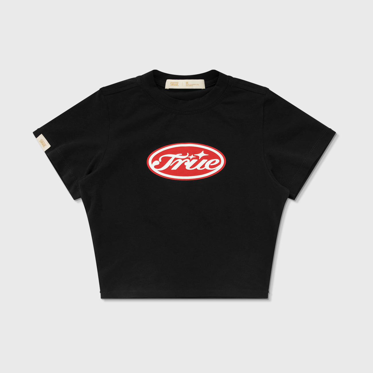 True Stamp Slim Tee - Black TRUE