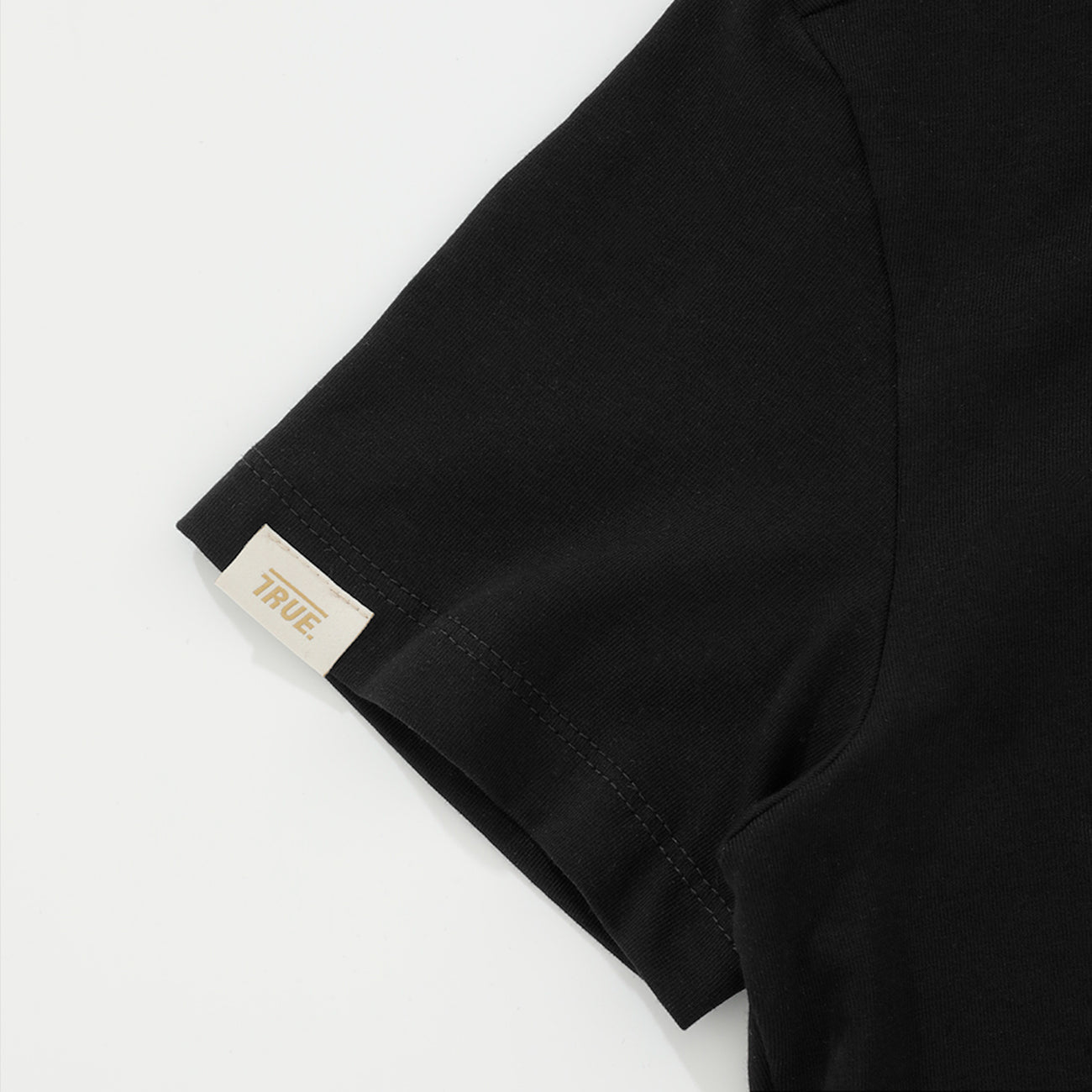 True Stamp Slim Tee - Black TRUE
