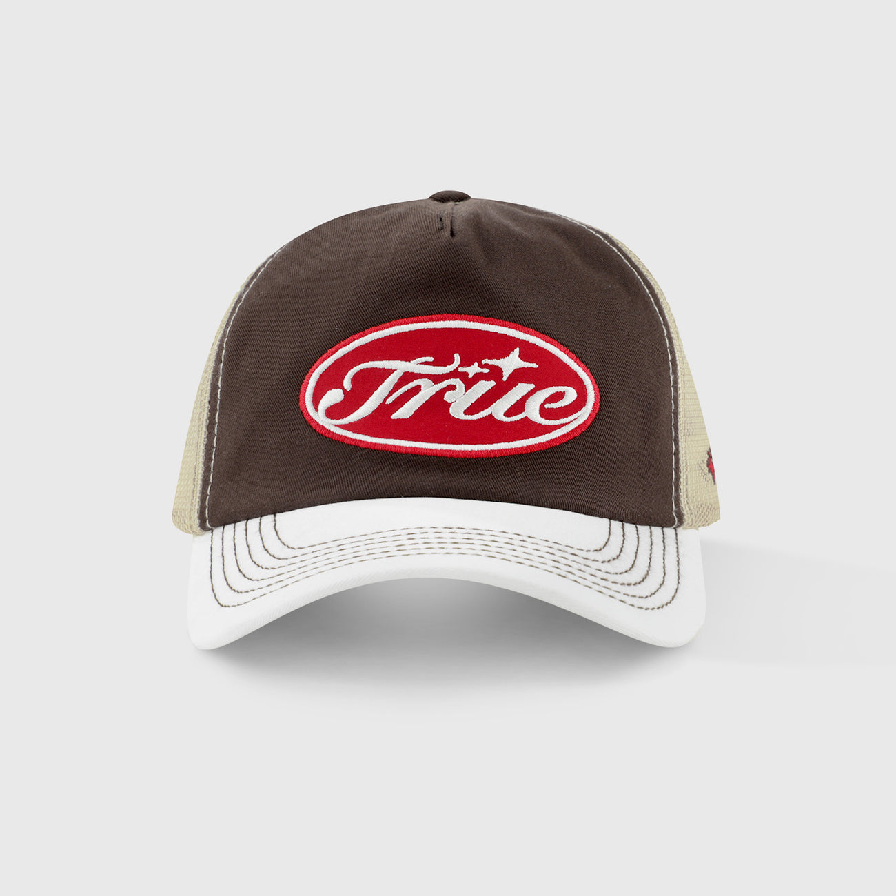 True Stamp Trucker Cap - Brown TRUE