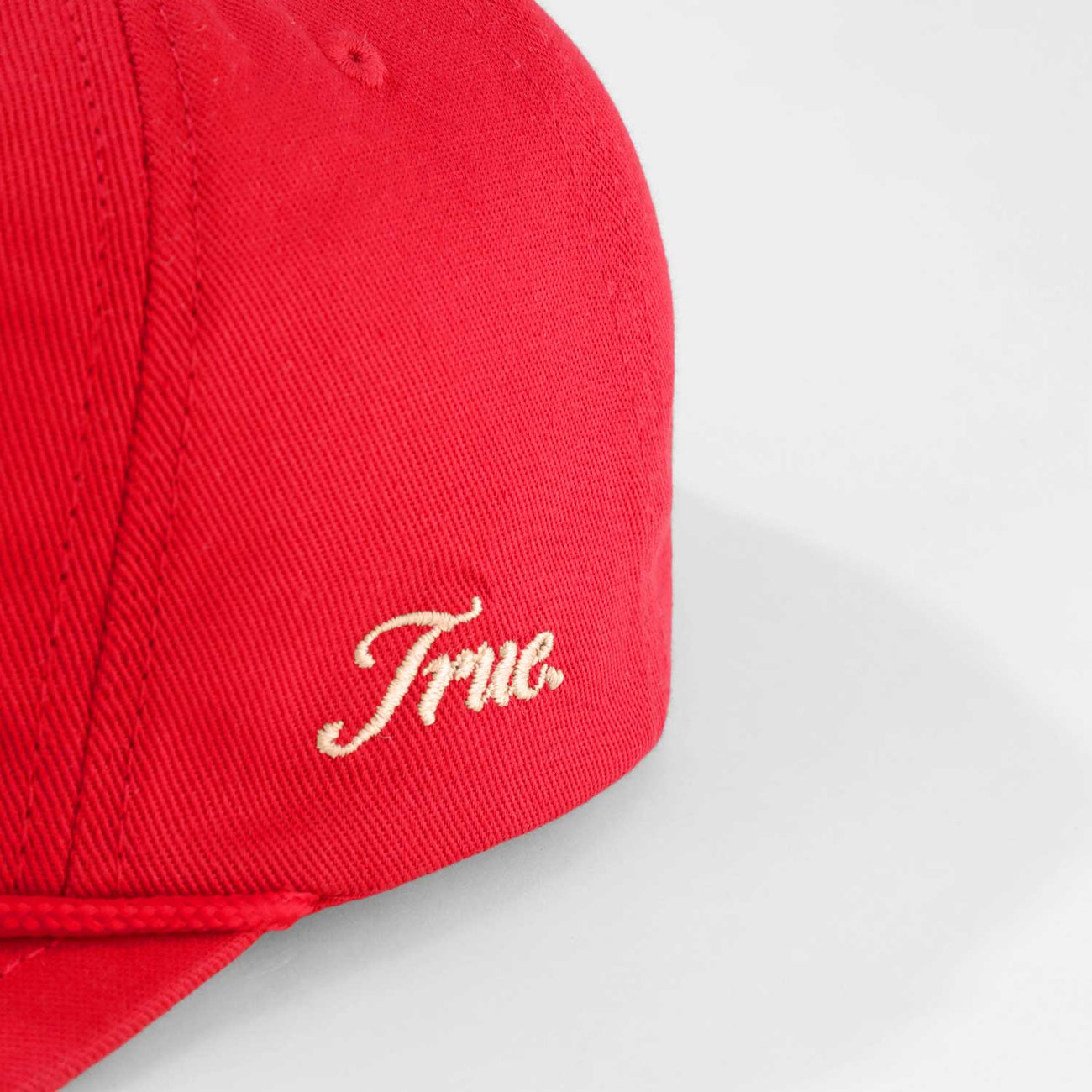 True Way Golfer Cap - Red TRUE