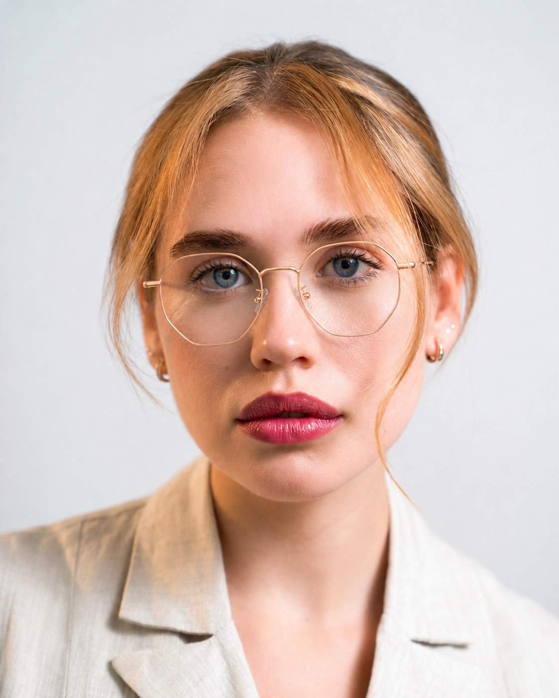 PIXXIESX TULUM GOLD BLUE LIGHT PIXXIESX SUNGLASSES