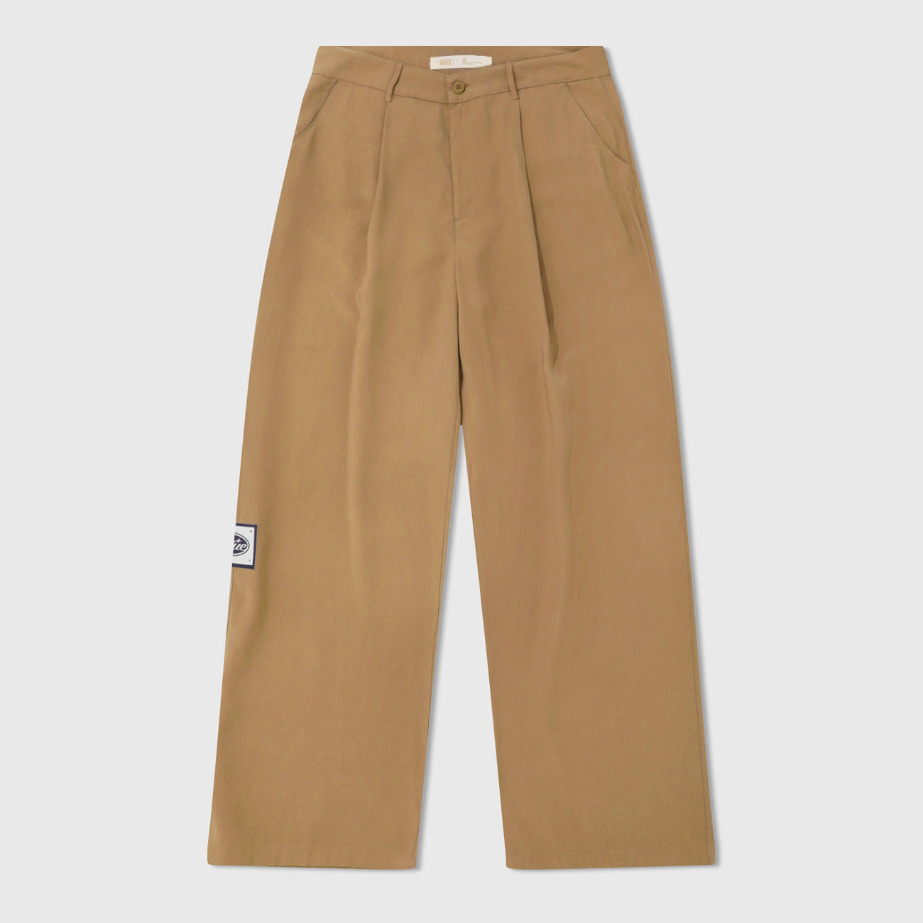 Wide Leg Trousers - Khaki